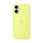 Apple iPhone 17 Silicone Case with MagSafe Neon Yellow