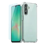 Mobeen Samsung Galaxy A17 Cover Tempered Glass 2-in-1 Kit Clear